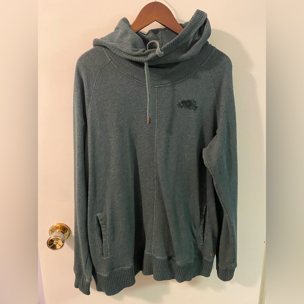 Roots Women’s Turtleneck Sweater in Green